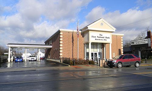 First National Bank Building and Drive through